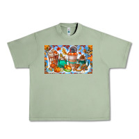 Oil Green Thanksgiving Coffee Drink Kids Cup Urban Heavy Tee - CowhideDigitalArt