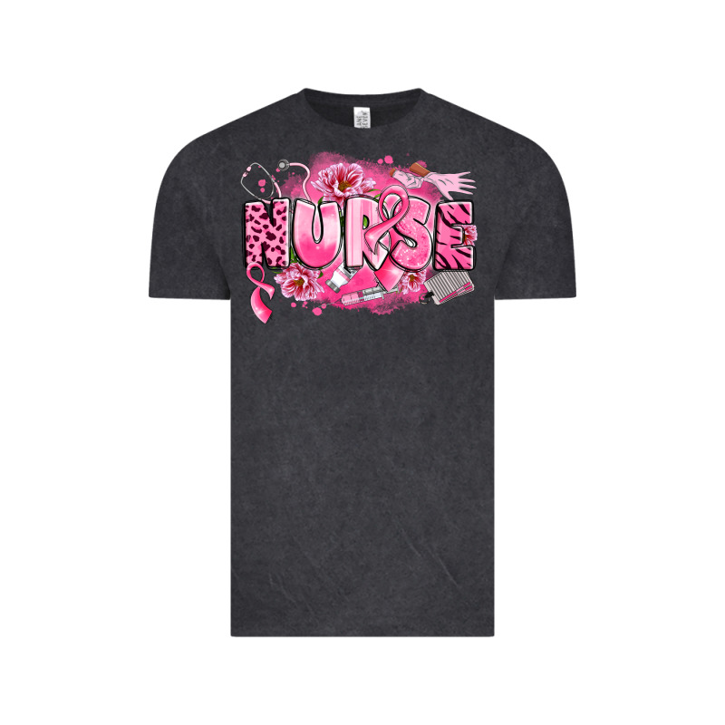 Breast Cancer Nurse Vintage Tee by LillyAllenDesigns | Teevron