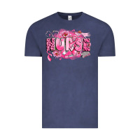Vintage Denim breast cancer nurse Vintage Tee - LillyAllenDesigns