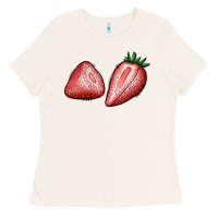 Bone strawberries Ladies Tee - BundleAndBundleShop