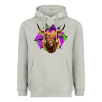 Moon Dust halloween highland cow Heavyweight Hoodie - Jasminsmagicworld