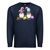 Navy easter gnomes Premium Sweatshirt - Jasminsmagicworld