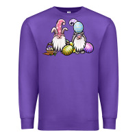 Purple easter gnomes Premium Sweatshirt - Jasminsmagicworld