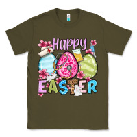 Army Green Happy Easter eggs Classic Tee - OliviaCreatesArt
