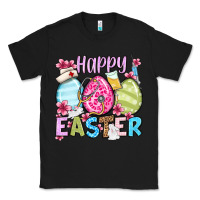 Black Happy Easter eggs Classic Tee - OliviaCreatesArt