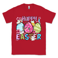 Red Happy Easter eggs Classic Tee - OliviaCreatesArt