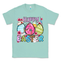 Seafoam Happy Easter eggs Classic Tee - OliviaCreatesArt