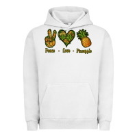 Pigment Lunar Rock Peace Love Pineapple Urban Hoodie - Jasminsmagicworld