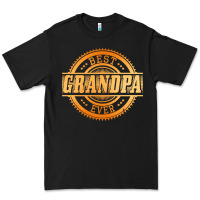 Black best grandpa Premium Tee - DesigneFamous