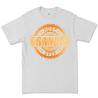 Dove Grey best grandpa Premium Tee - DesigneFamous