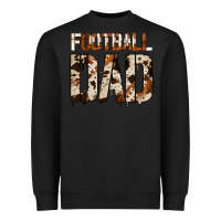 Black no background american football dad Heavyweight Sweatshirt - Jasminsmagicworld