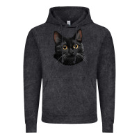 Vintage Arctic Bombay Cat Face Vintage Hoodie - LillyAllenDesigns