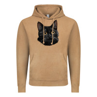 Vintage Camel Bombay Cat Face Vintage Hoodie - LillyAllenDesigns