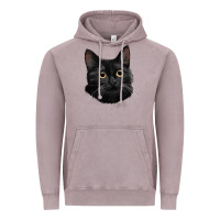 Vintage Zinc Bombay Cat Face Vintage Hoodie - LillyAllenDesigns