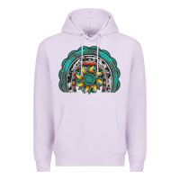 Lilac gemstone sunflower  rainbow Premium Hoodie - Artiststas
