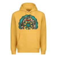 Mustard gemstone sunflower  rainbow Premium Hoodie - Artiststas