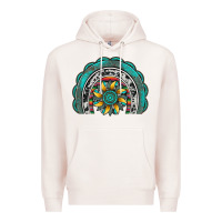 Pale Pink gemstone sunflower  rainbow Premium Hoodie - Artiststas