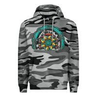 Slate Camo gemstone sunflower  rainbow Premium Hoodie - Artiststas