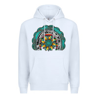 White gemstone sunflower  rainbow Premium Hoodie - Artiststas