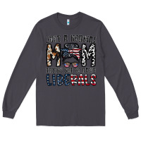Smoke just a regular mom trying not to raise liberals Long Sleeve Tee - CowhideDigitalArt