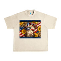 Western 4th Of July Cow Urban Heavy Tee | Teevron