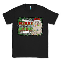 Black merry and bright pomeranian Classic Tee - RanaPortraitStore