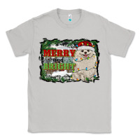 Moon Dust merry and bright pomeranian Classic Tee - RanaPortraitStore