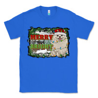 True Royal merry and bright pomeranian Classic Tee - RanaPortraitStore