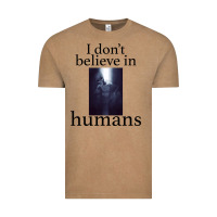 Vintage Coffee I don't believe i̇n humans Vintage Tee - Bettercallsaul