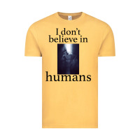 Vintage Mustard I don't believe i̇n humans Vintage Tee - Bettercallsaul