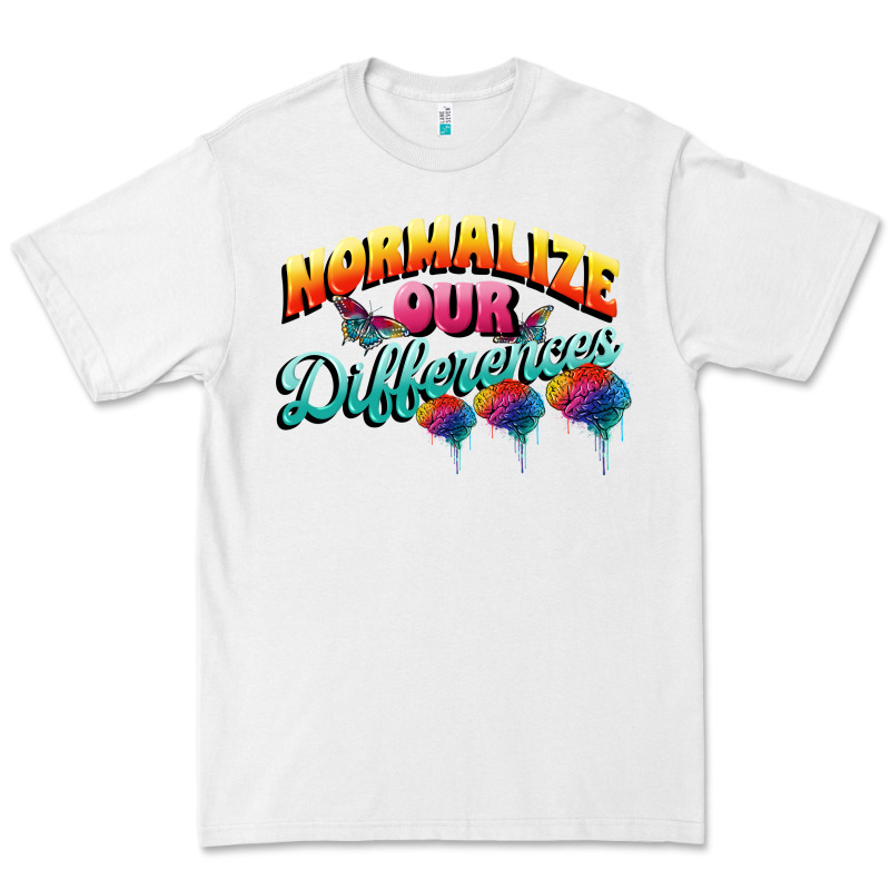 Normalize Our Differences Autism Premium Tee by FaDigitalArtStudio | Teevron
