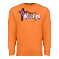 Carrot easter he is risen matthew 28 6 Premium Sweatshirt - Jasminsmagicworld