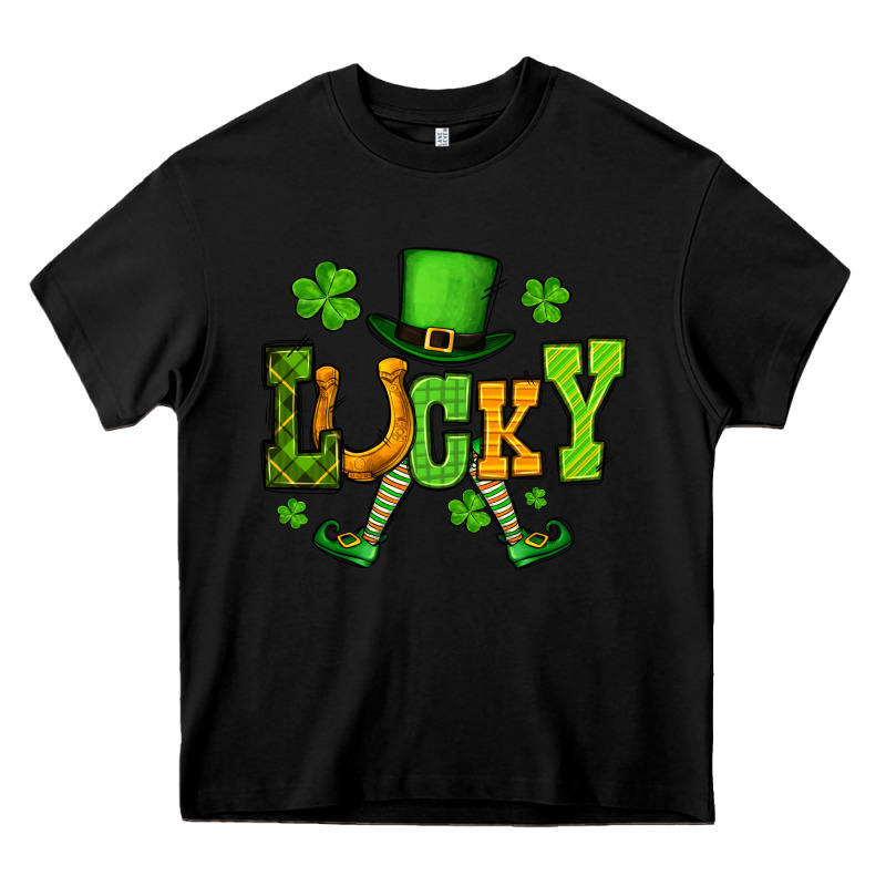 St. Patrick's Lucky Leprechaun Heavy Core Tee by OliviaCreatesArt | Teevron