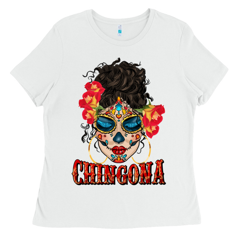 Chingona Latina Bun Mama Ladies Tee by BundleAndBundleShop | Teevron