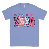 Colony Blue xoxo pig olivia Classic Tee - OliviaCreatesArt