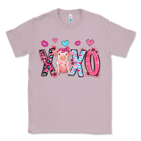Lilac xoxo pig olivia Classic Tee - OliviaCreatesArt