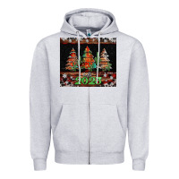 Heather Grey hello 2023 Zipper Hoodie - Jasminsmagicworld
