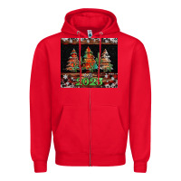 Red hello 2023 Zipper Hoodie - Jasminsmagicworld