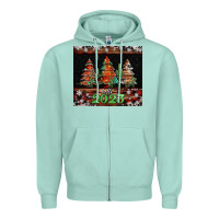 Seafoam hello 2023 Zipper Hoodie - Jasminsmagicworld