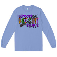 Colony Blue almost bat shit crayz Long Sleeve Tee - SublimationCraftShop