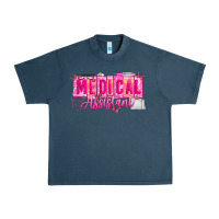Midnight Navy valentine medical assistant Urban Heavy Tee - CowhideDigitalArt