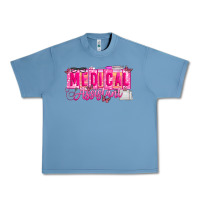 Pebble Blue valentine medical assistant Urban Heavy Tee - CowhideDigitalArt