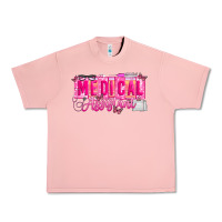 Salmon valentine medical assistant Urban Heavy Tee - CowhideDigitalArt