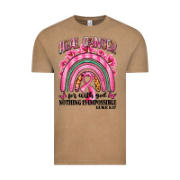 Vintage Coffee heal cancer rainbow Vintage Tee - LillyAllenDesigns