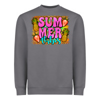 Storm summer vibes leopard background Heavyweight Sweatshirt - Jasminsmagicworld