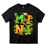 Black St. Patrick's Day mini Heavy Core Tee - OliviaCreatesArt