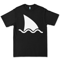 Black shark fin Premium Tee - DesigneFamous