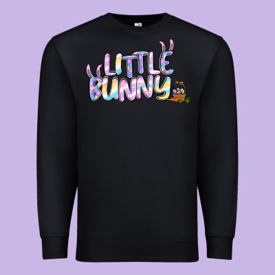 Easter Little Bunny Premium Sweatshirt Designed By Jasminsmagicworld