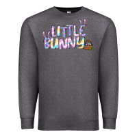 Charcoal Heather easter little bunny Premium Sweatshirt - Jasminsmagicworld