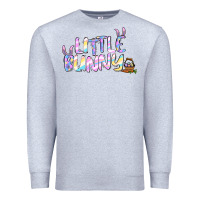 Heather Grey easter little bunny Premium Sweatshirt - Jasminsmagicworld